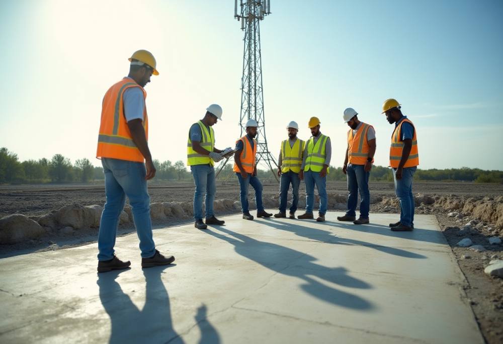 The Importance of Expertise in Concrete Work for Telecom Infrastructure